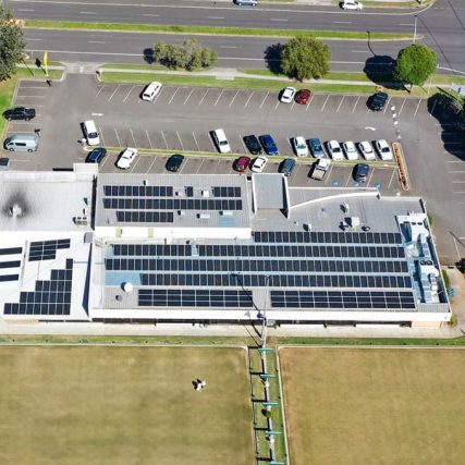 SunPeople dapto citizens bowling club 99kW solar installation